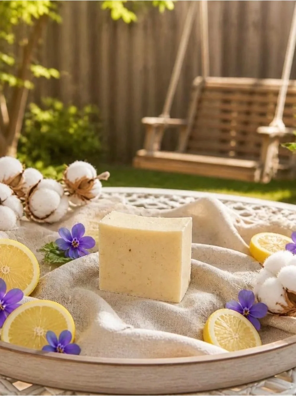 Oatmeal Shea Butter Soap Soothing Skin Nutrition by Orchid & Vine
